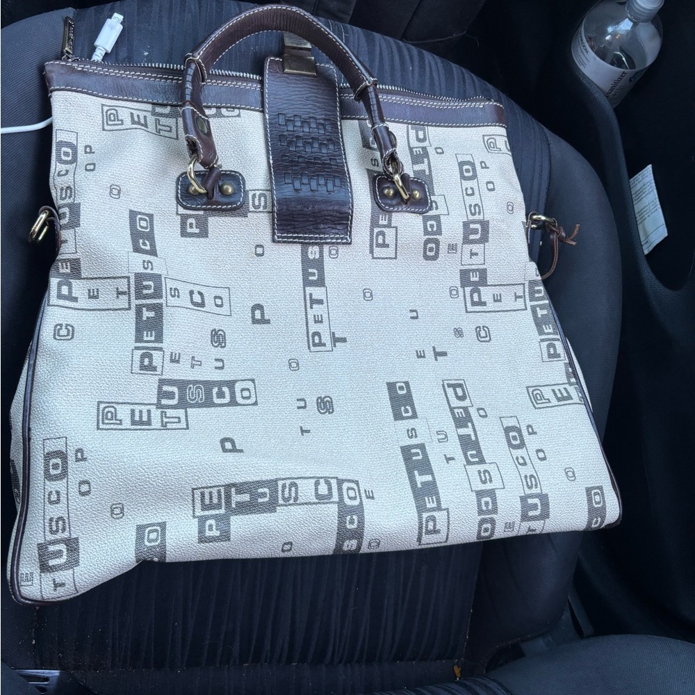 Like new leather, Elegant Brown and Cream